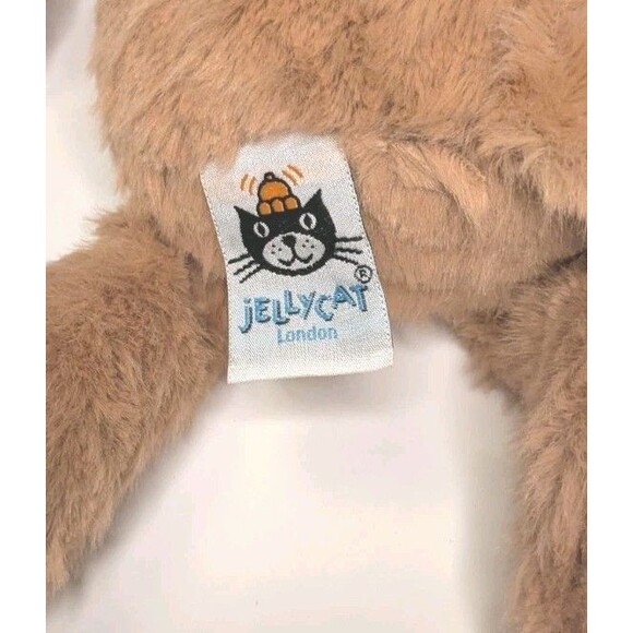 Jellycat Rolie Polie Anteater Plush Doll RARE Retired Lovey Soft Orange Gift! - Picture 5 of 9